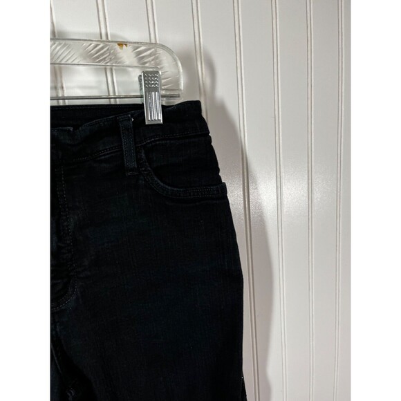 Not Your Daughters Denim Black Jeans Women’s SZ 8 *black glitter trim down sides - Picture 6 of 9
